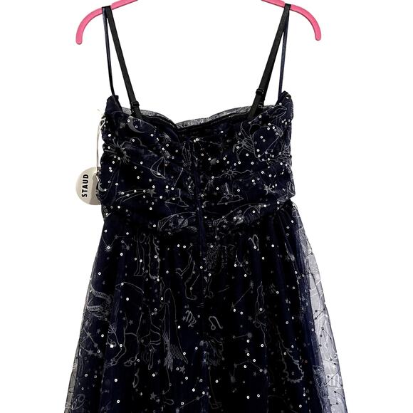 NWT NEW STAUD Bettina Zodiac Constellation Dress - Picture 7 of 10
